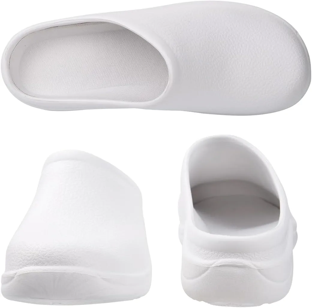 Harssidanzar Women's Clogs, Chef & Nurse Shoes, Slip On Garden Clogs HL209US