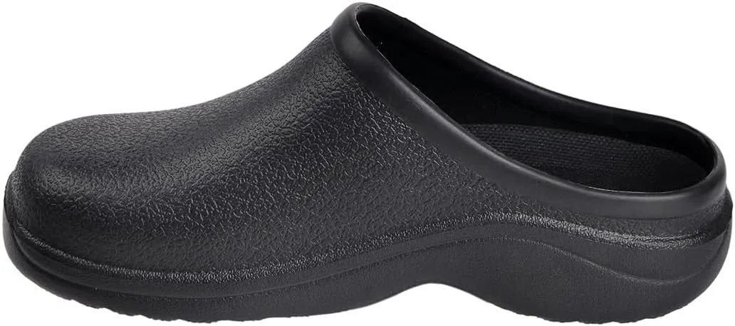 Harssidanzar Women's Clogs, Chef & Nurse Shoes, Slip On Garden Clogs HL209US