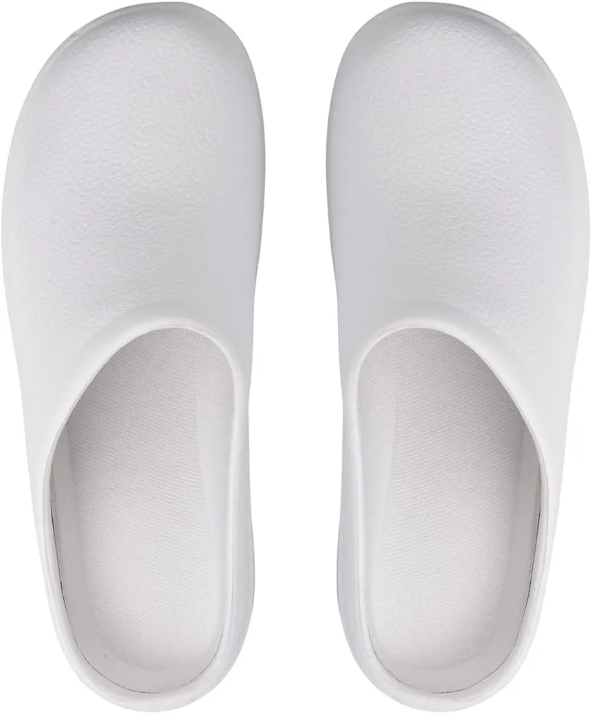 Harssidanzar Women's Clogs, Chef & Nurse Shoes, Slip On Garden Clogs HL209US