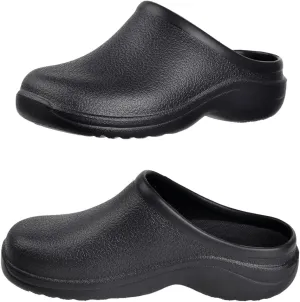 Harssidanzar Women's Clogs, Chef & Nurse Shoes, Slip On Garden Clogs HL209US