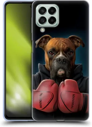 Head Case Designs Officially Licensed Vincent HIE Boxer Canidae Soft Gel Case Compatible with Samsung Galaxy M53 (2022)