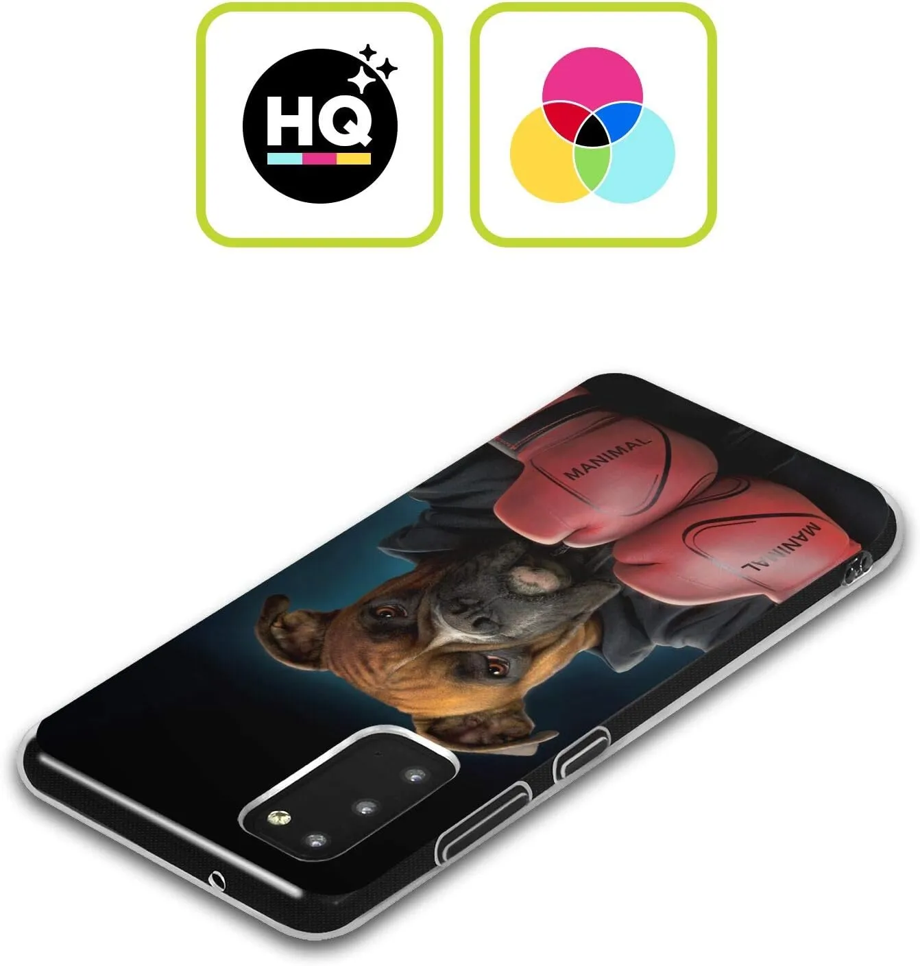 Head Case Designs Officially Licensed Vincent HIE Boxer Canidae Soft Gel Case Compatible with Samsung Galaxy M53 (2022)