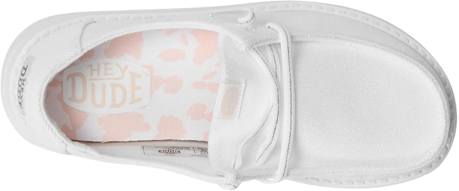 Hey Dude Women's Wendy Stardust (Little Big Kid) Loafer