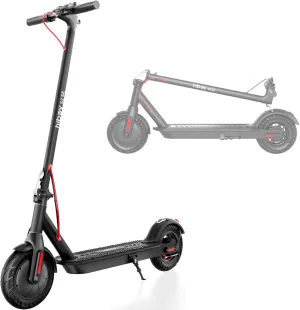 Hiboy Electric Scooter, Powerful 350W-500W Motor, 10" Tires, 19 MPH Top Speed, Long Range 17–25 Miles, Foldable Commuter Electric Scooter for Adults with Dual Braking System
