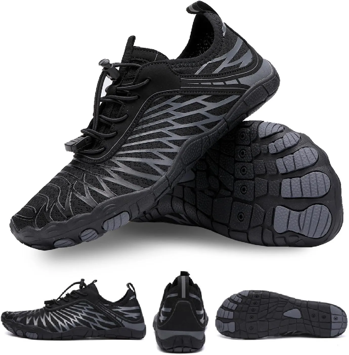Hike Barefoot Shoes for Women & Men, Pro Hiking & Walking Shoes with Wide Toe Box, Non-Slip, Lightweight & Breathable