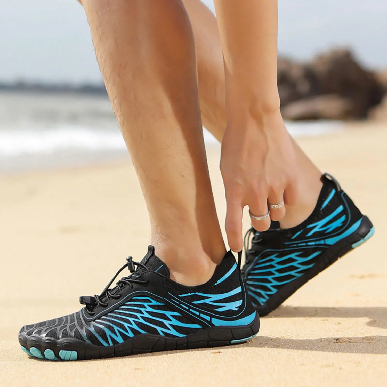Hike Barefoot Shoes for Women & Men, Pro Hiking & Walking Shoes with Wide Toe Box, Non-Slip, Lightweight & Breathable
