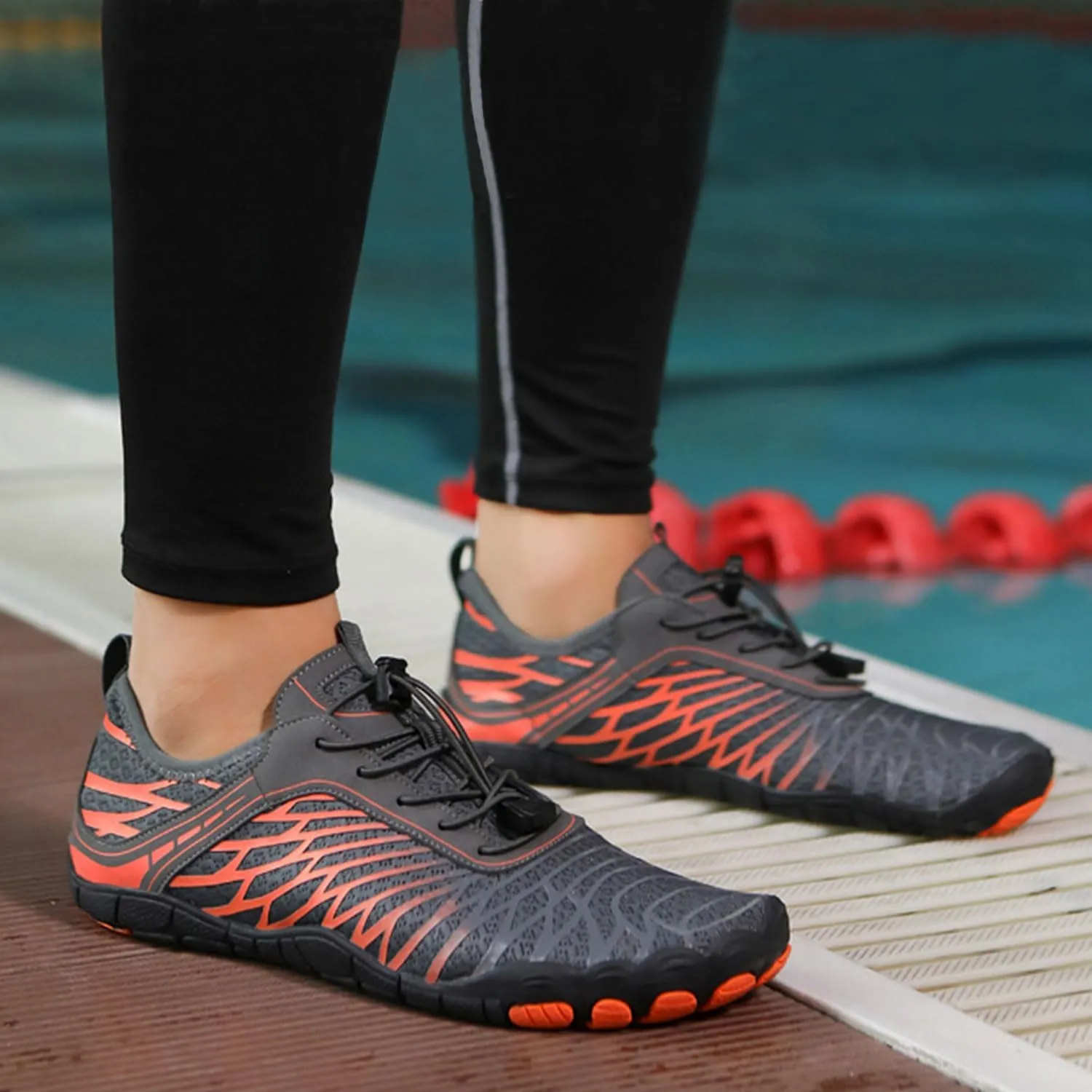 Hike Barefoot Shoes for Women & Men, Pro Hiking & Walking Shoes with Wide Toe Box, Non-Slip, Lightweight & Breathable