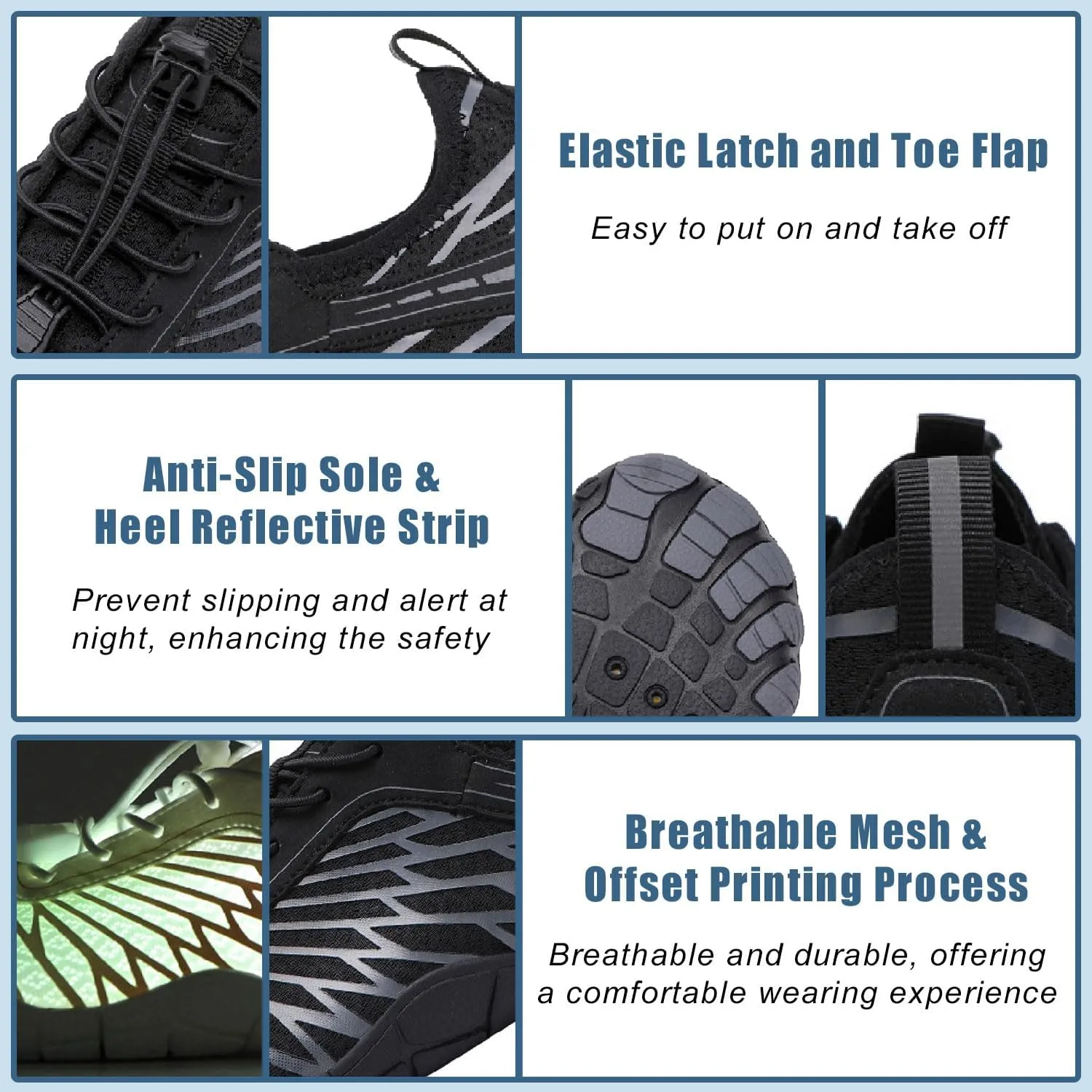 Hike Barefoot Shoes for Women & Men, Pro Hiking & Walking Shoes with Wide Toe Box, Non-Slip, Lightweight & Breathable