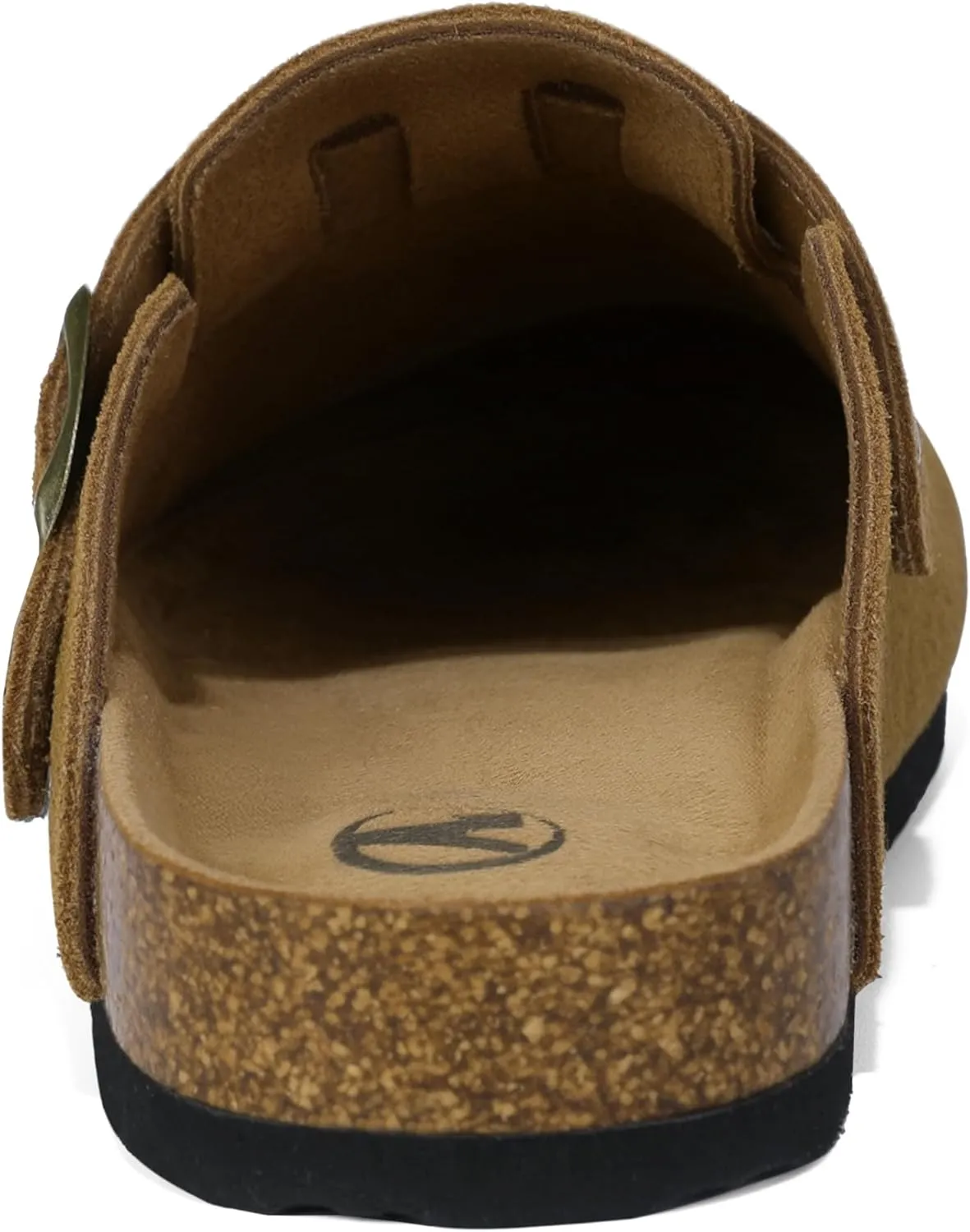HOMETRUE Womens Clogs Slippers Sandals with Cushioned Cork-Footbed