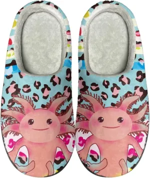 House Slippers for Adults, Foldable Portable Casual Slippers Slip-on Cozy House Shoes for Home Indoor