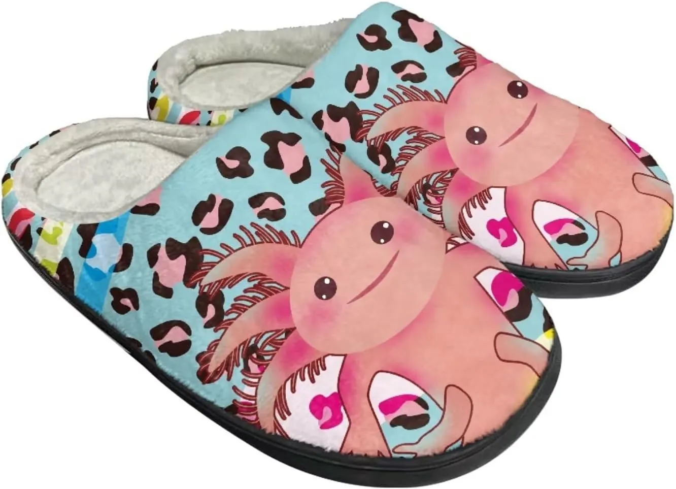 House Slippers for Adults, Foldable Portable Casual Slippers Slip-on Cozy House Shoes for Home Indoor