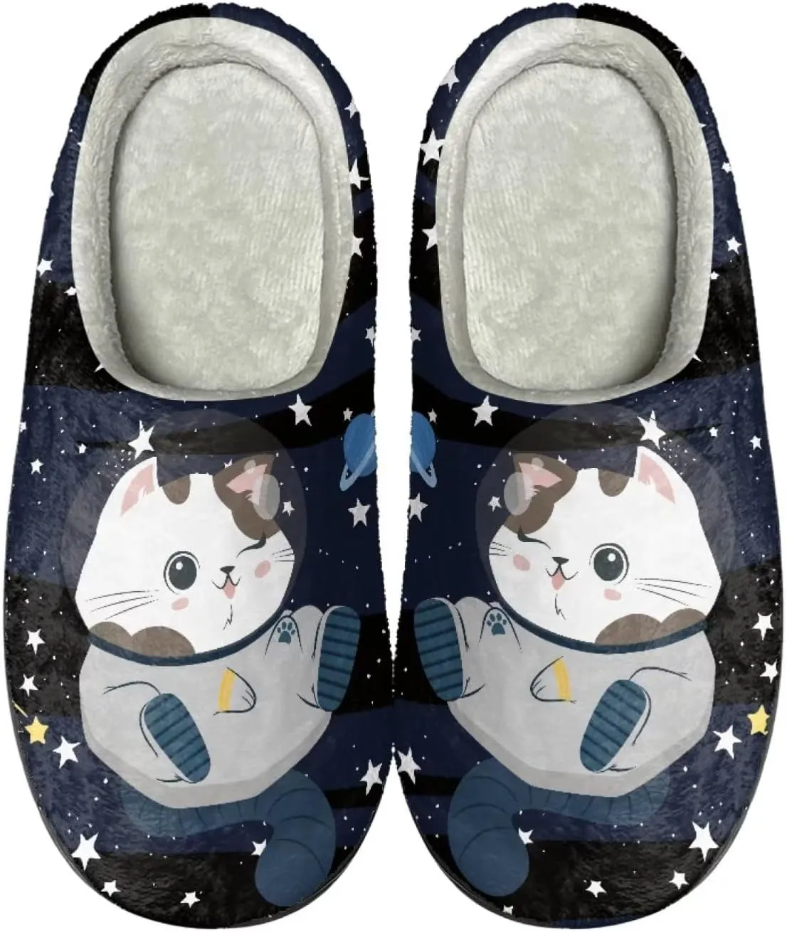House Slippers for Adults, Foldable Portable Casual Slippers Slip-on Cozy House Shoes for Home Indoor