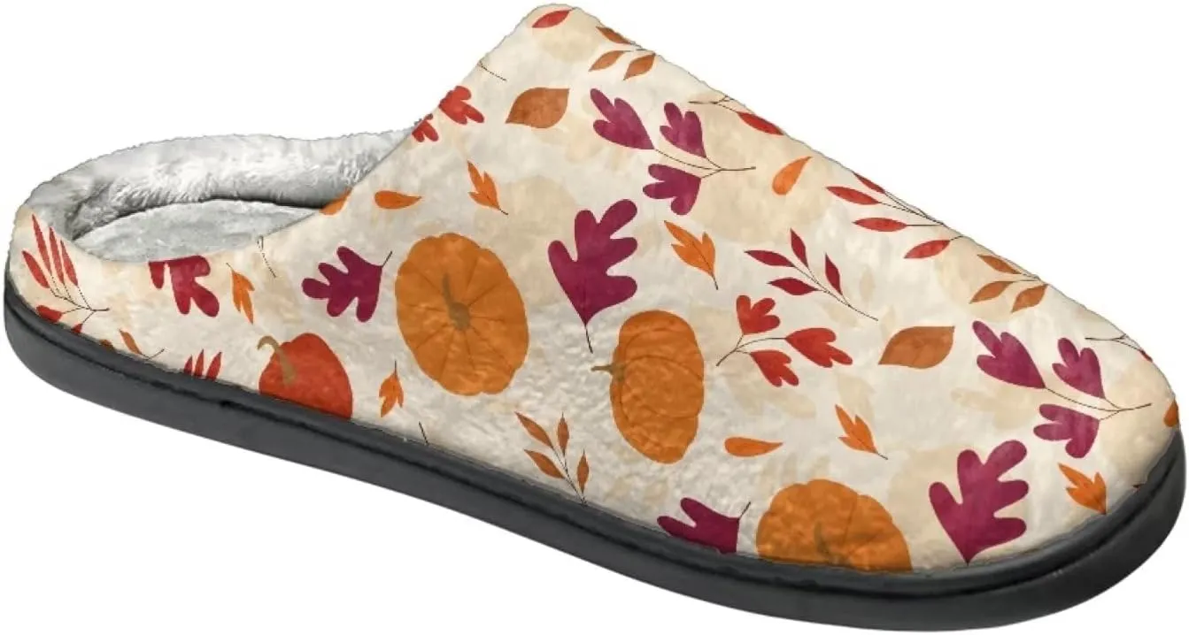 House Slippers for Adults, Foldable Portable Casual Slippers Slip-on Cozy House Shoes for Home Indoor