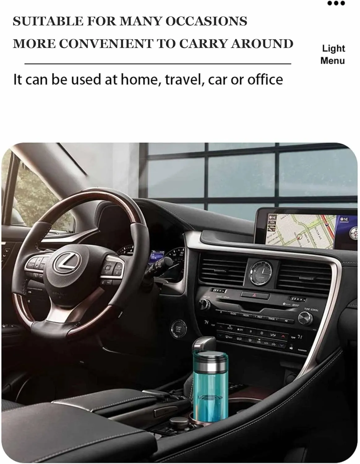 Household 3 in 1 SPE Hydrogen Water Generator Bottle, Hydrogen Concentration as High as 1400-5500PPB,Molecular Hydrogen Water Bottle Generator
