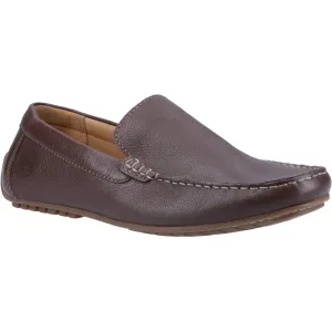 Hush Puppies Men's Ralph Slip On Shoe in Brown