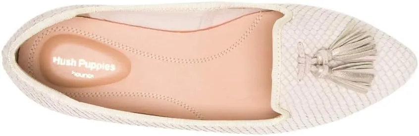Hush Puppies Women's Sadie Tassel Slipon Loafer Flat