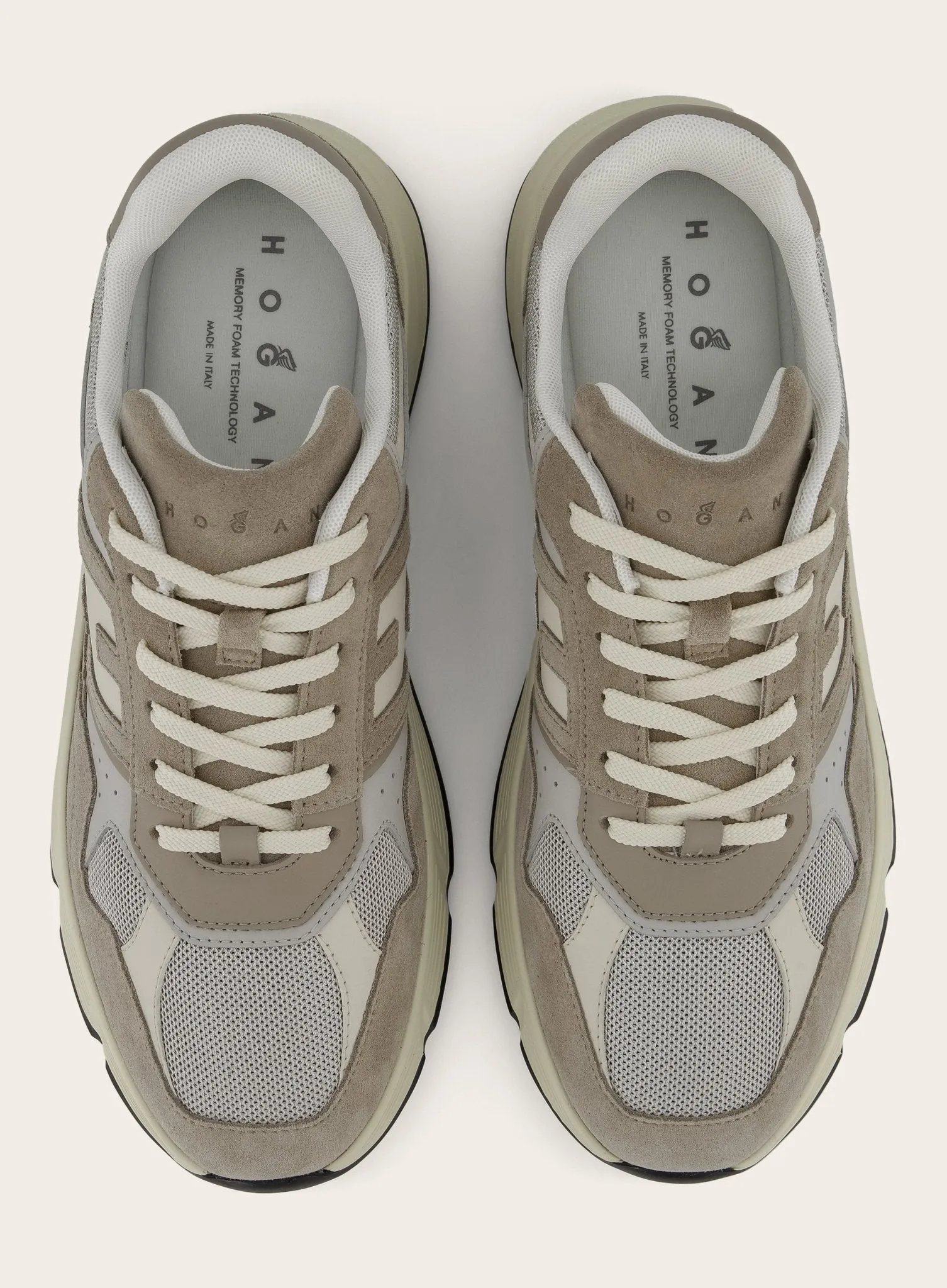 Hyperlight sneaker van suède