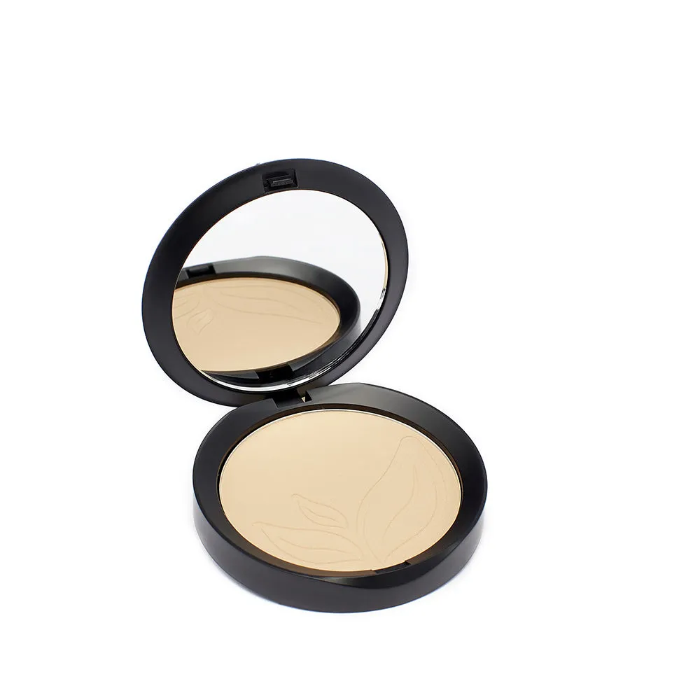 Indissoluble organic and vegan compact powder - Refillable