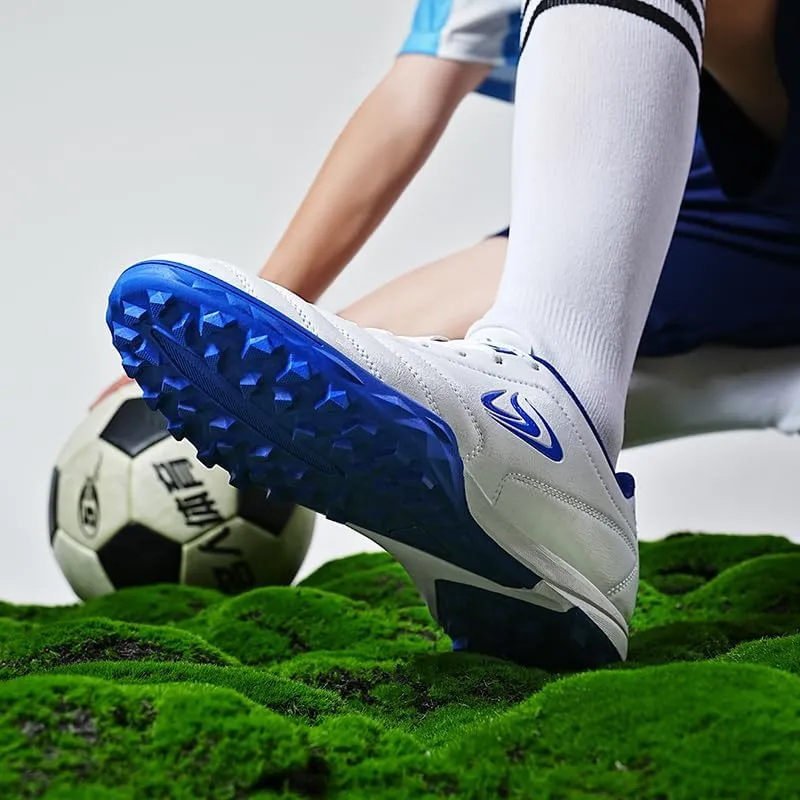 Indoor Turf Soccer Shoes Cleats Mens Soccer Shoes for Boys Football Shoes Kid Futsal Shoes Youth Tennis