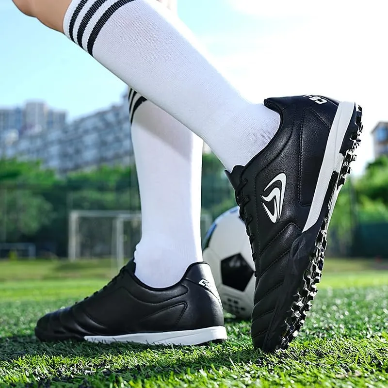 Indoor Turf Soccer Shoes Cleats Mens Soccer Shoes for Boys Football Shoes Kid Futsal Shoes Youth Tennis