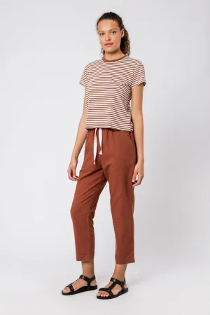 INDY STRIPE RINGER TEE