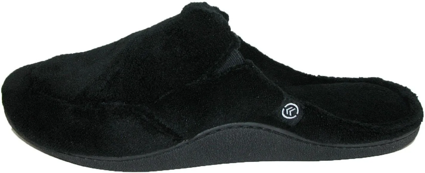 isotoner Mens Microterry Clog Slippers