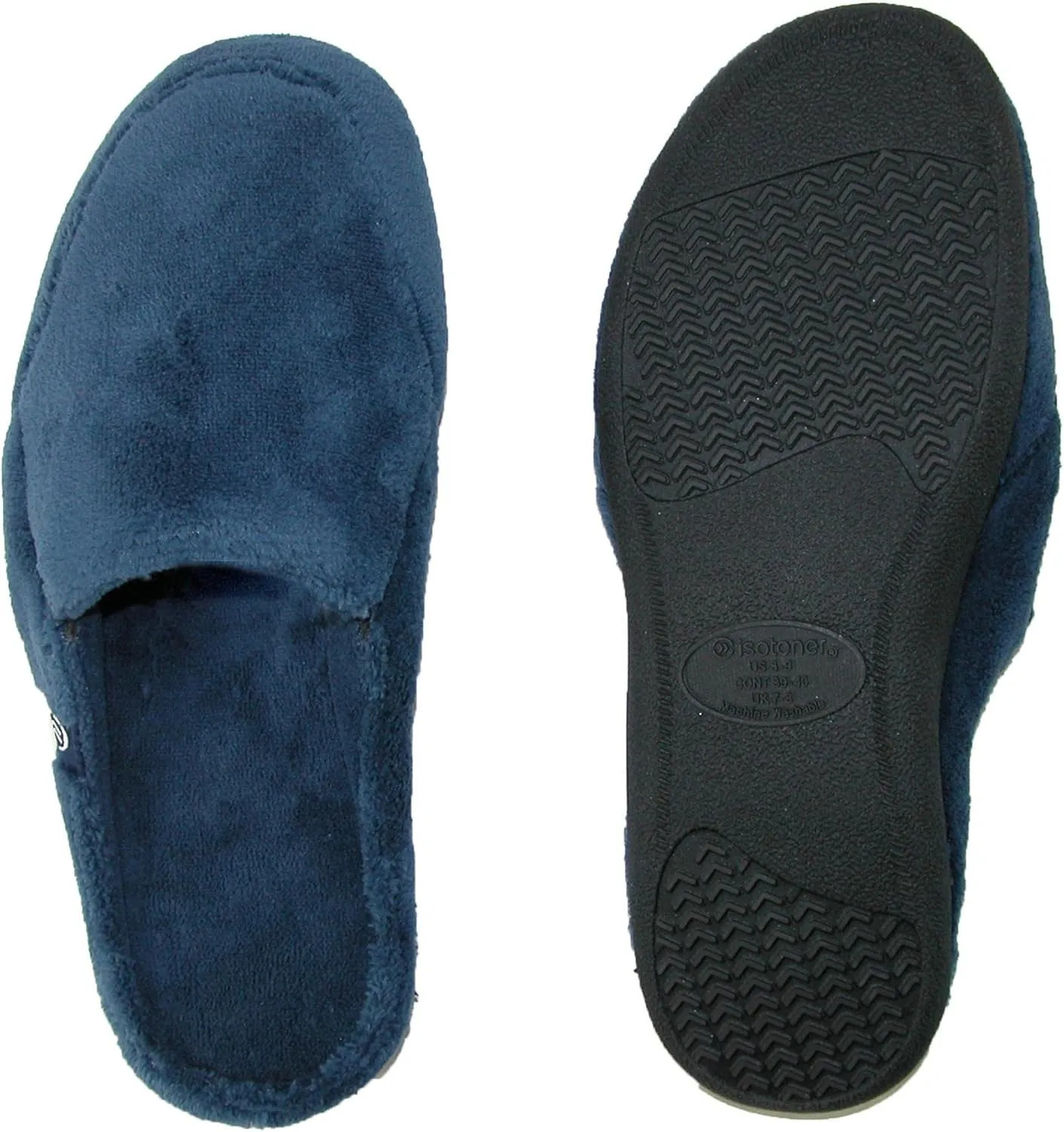 isotoner Mens Microterry Clog Slippers