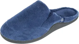 isotoner Mens Microterry Clog Slippers