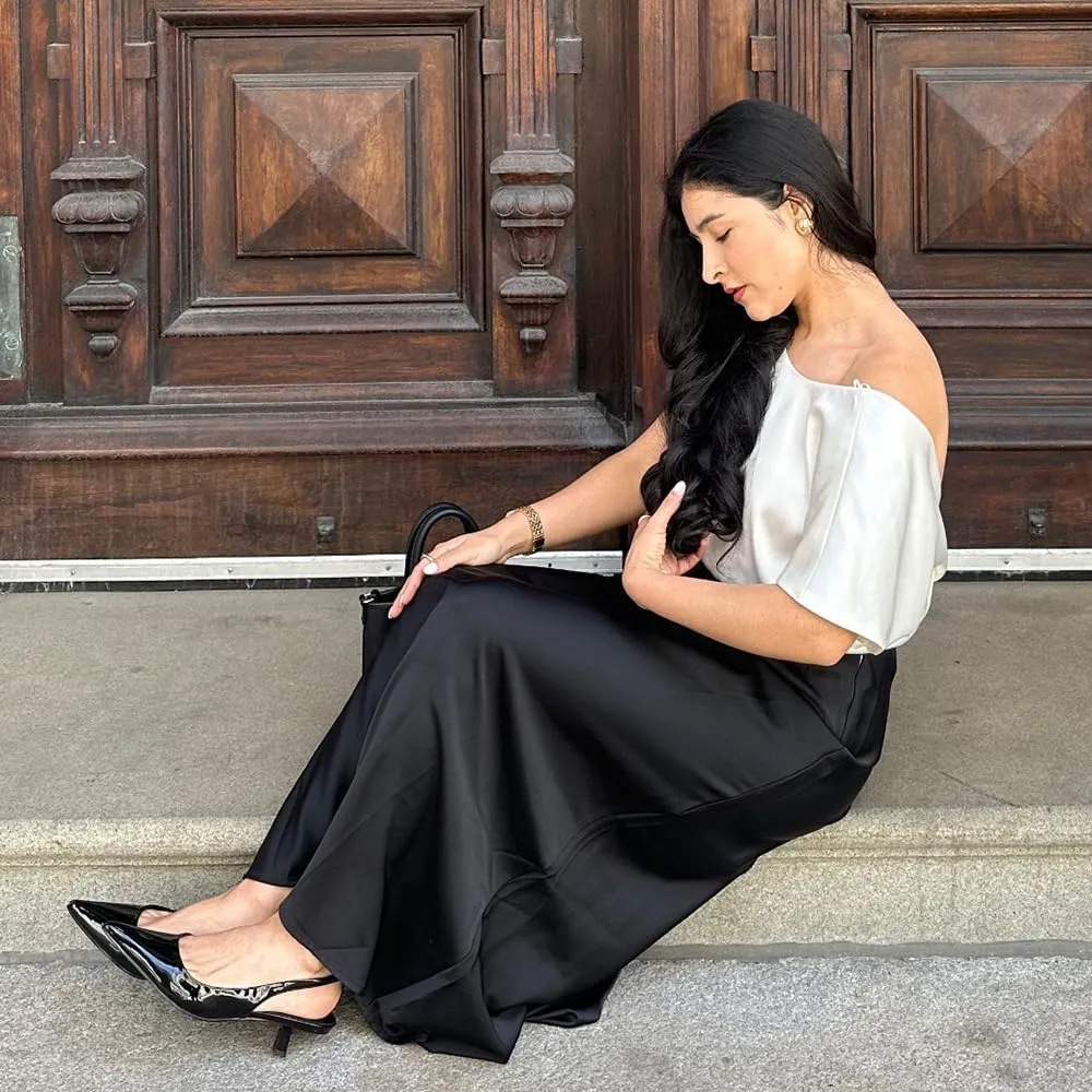 JENN ARDOR Slingback Heels for Women Low Heels Dress Shoes Kitten Pumps Dressy Heeled Sandals Wide Width Fashion Casual Shoes