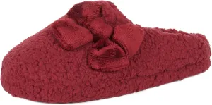 Jessica Simpson Women's Plush Marshmallow Slide on House Slipper Clog with Memory Foam