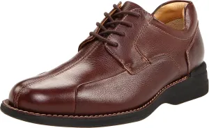 Johnston & Murphy Men’s Shuler Moc Toe Slip-On Shoe | Cushioned Footbed | Full-Grain Leather | Rubber Sole | Padded Collar | Superior Comfort