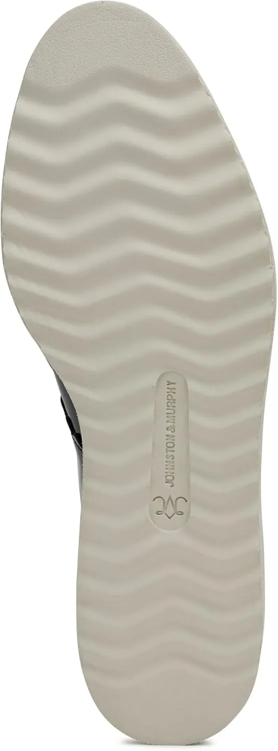 Johnston & Murphy Mitzi Scalloped Oxford Shoes for Women – 1.25” Platform Shoes, Women’s Slip On Oxfords