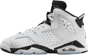 Jordan Big Kid's 6 Retro White/Black (384665 112) - 6