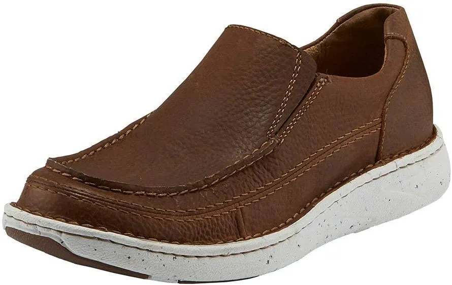 Justin Boots Company Mens Hock Sorrel Water Repellent Cowhide Slip On Shoe