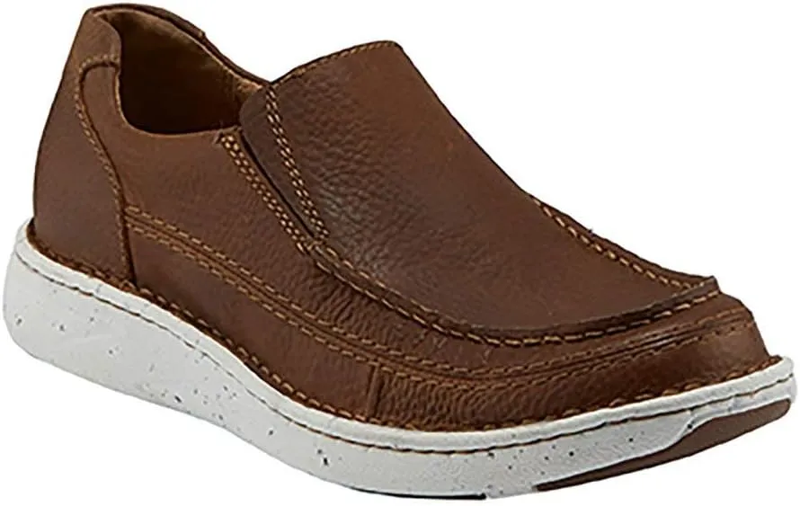 Justin Boots Company Mens Hock Sorrel Water Repellent Cowhide Slip On Shoe