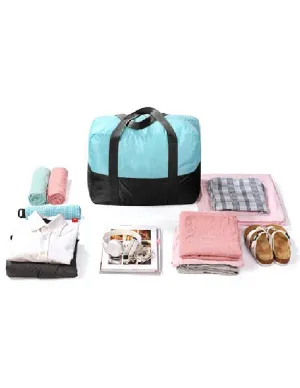 Karla Hanson Pack n Fold Foldable Travel Duffel Bag (3 Colors)