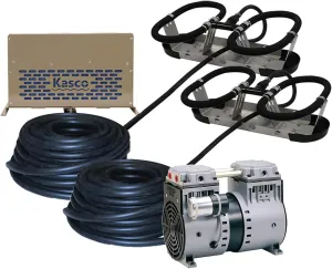 Kasco Robust-Aire Diffused Aeration System – Base Mount – 2 Diffuser, 1/4HP, 120V Pond Aeration - RA2