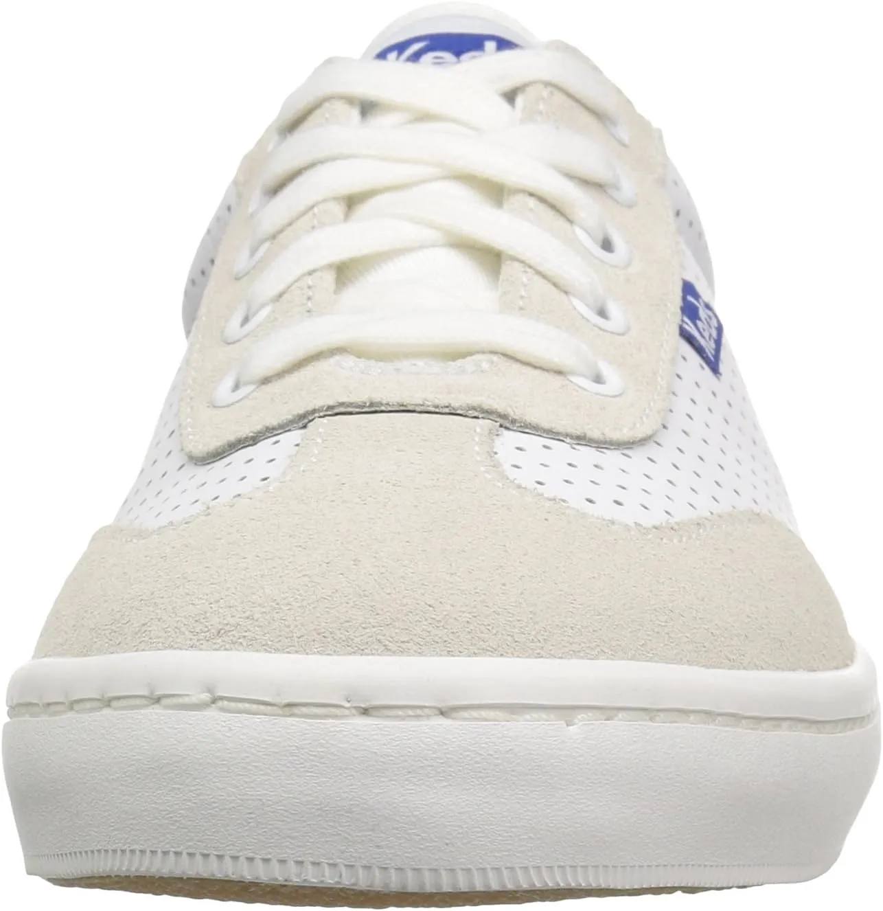 Keds Women's Tournament Retro Court Perf Leather Fashion Sneaker