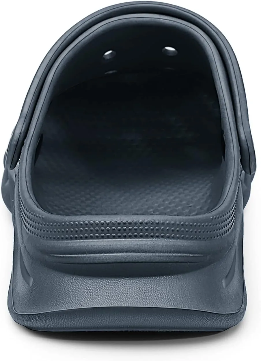 KEMISANT Men Clogs, Unisex Slip-on Yard Garden Shoes Mules Cleaner Shoes House Work Cushioned Supportive