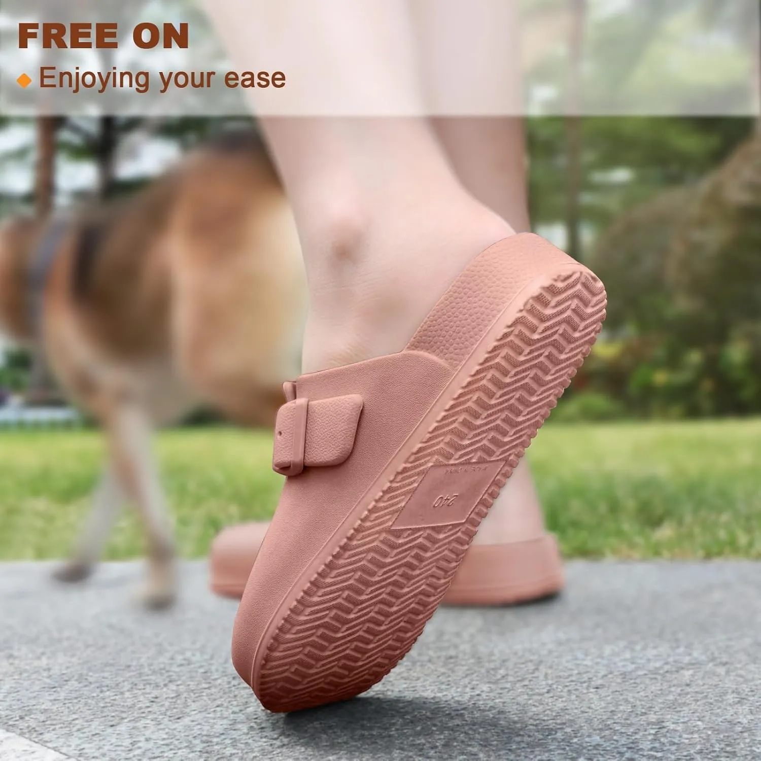 KEMISANT Women Clogs,Comfortable Mules Sandals Slippers Nurse Garden Shoes Unisex for Men Cushioned Support