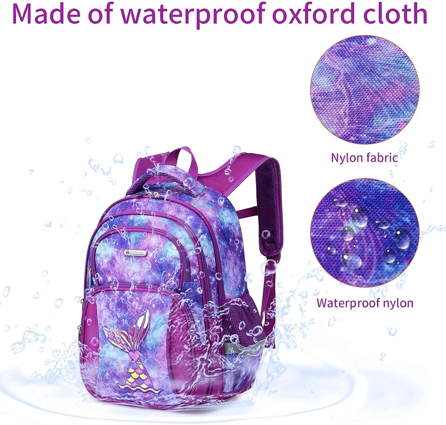 Kids Backpack for Girls Preschool Elementary Kindergarten School Bag 15.6″ Multifunctional Cute Large Capacity