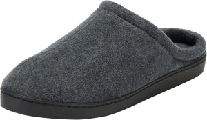 KingSize Men's Wide Width Fleece Clog Slippers