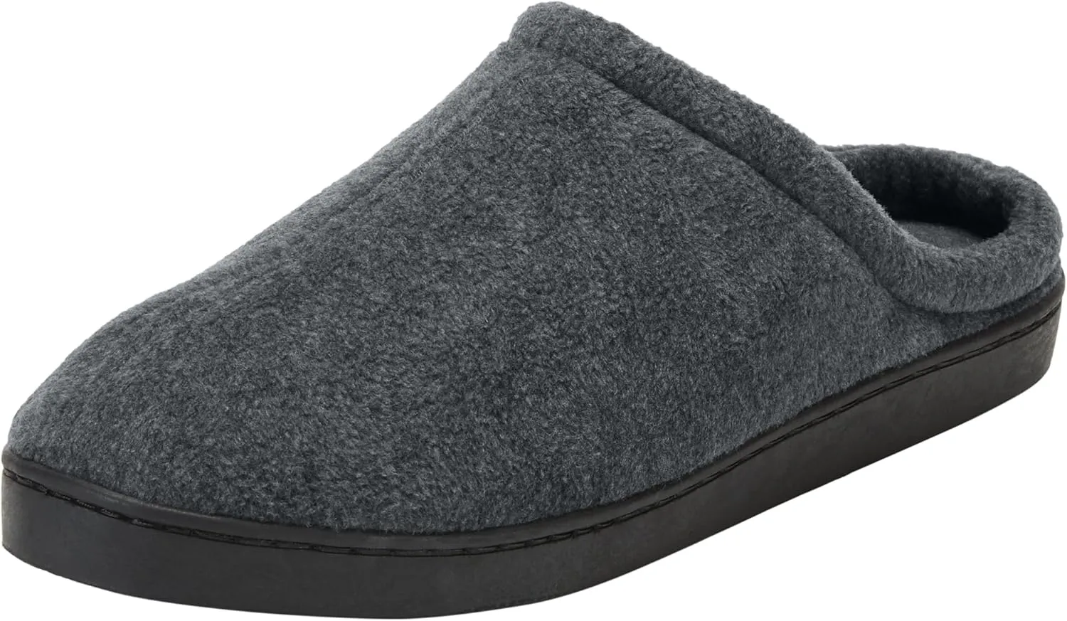 KingSize Men's Wide Width Fleece Clog Slippers