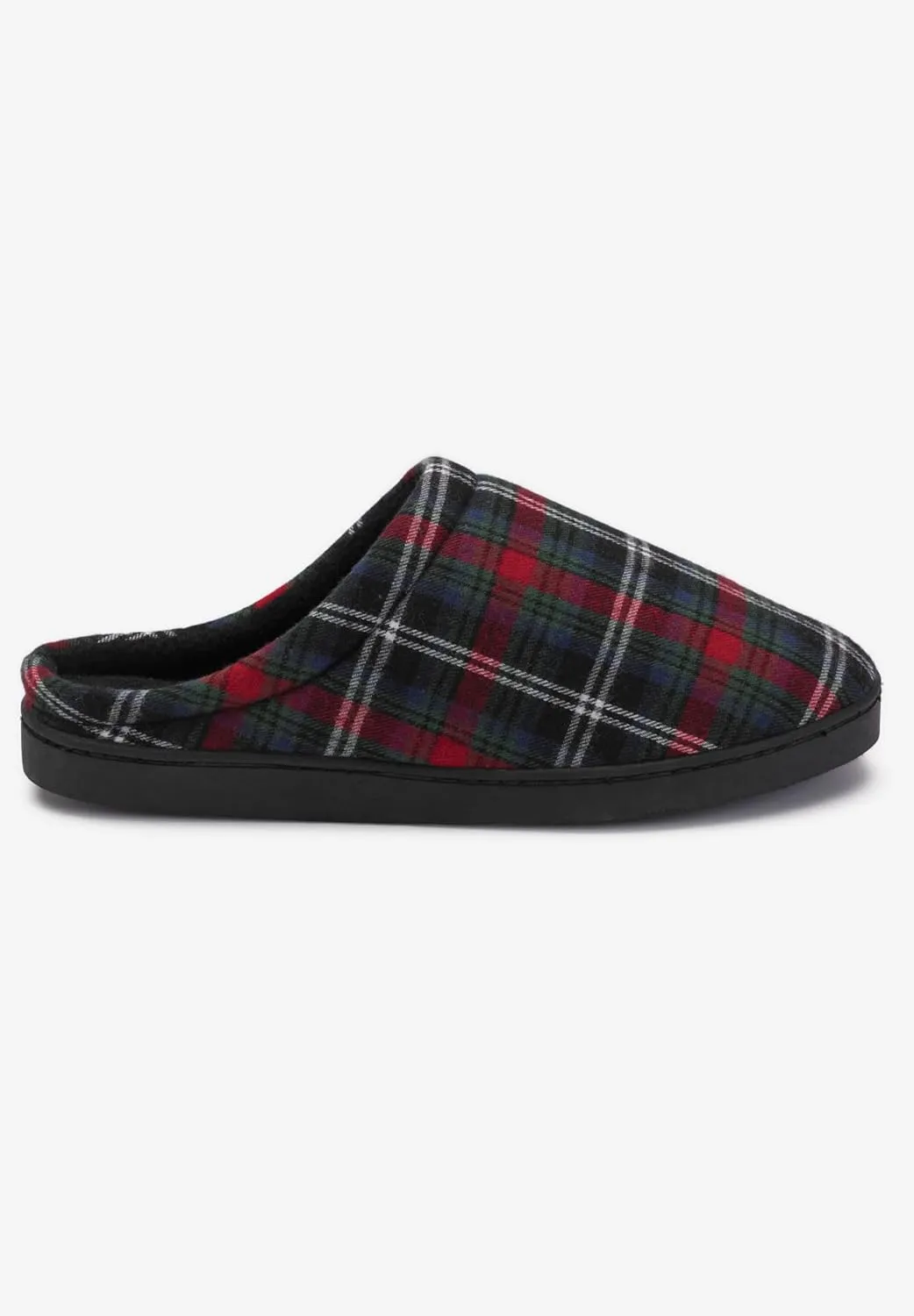 KingSize Men's Wide Width Fleece Clog Slippers
