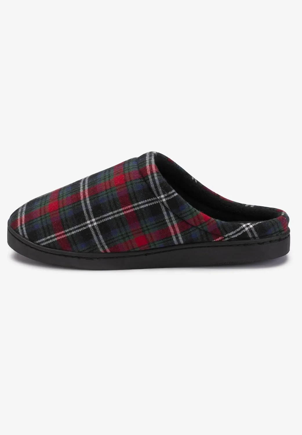 KingSize Men's Wide Width Fleece Clog Slippers