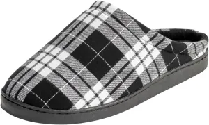 KingSize Men's Wide Width Fleece Clog Slippers