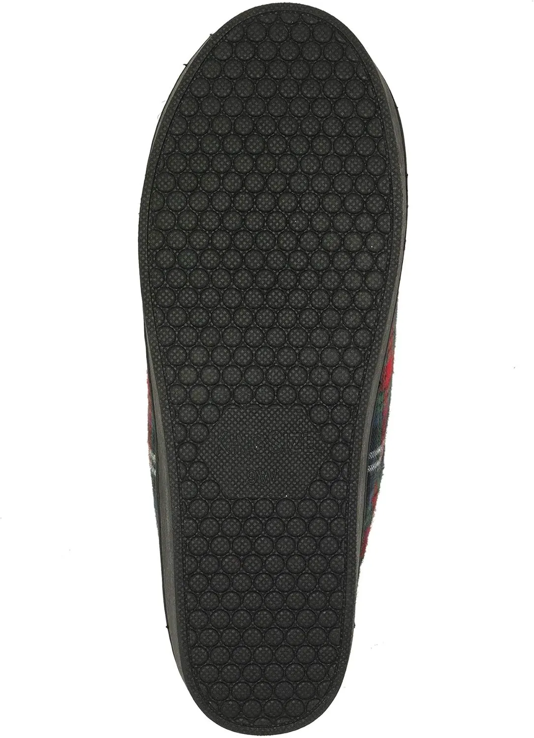 KingSize Men's Wide Width Fleece Clog Slippers