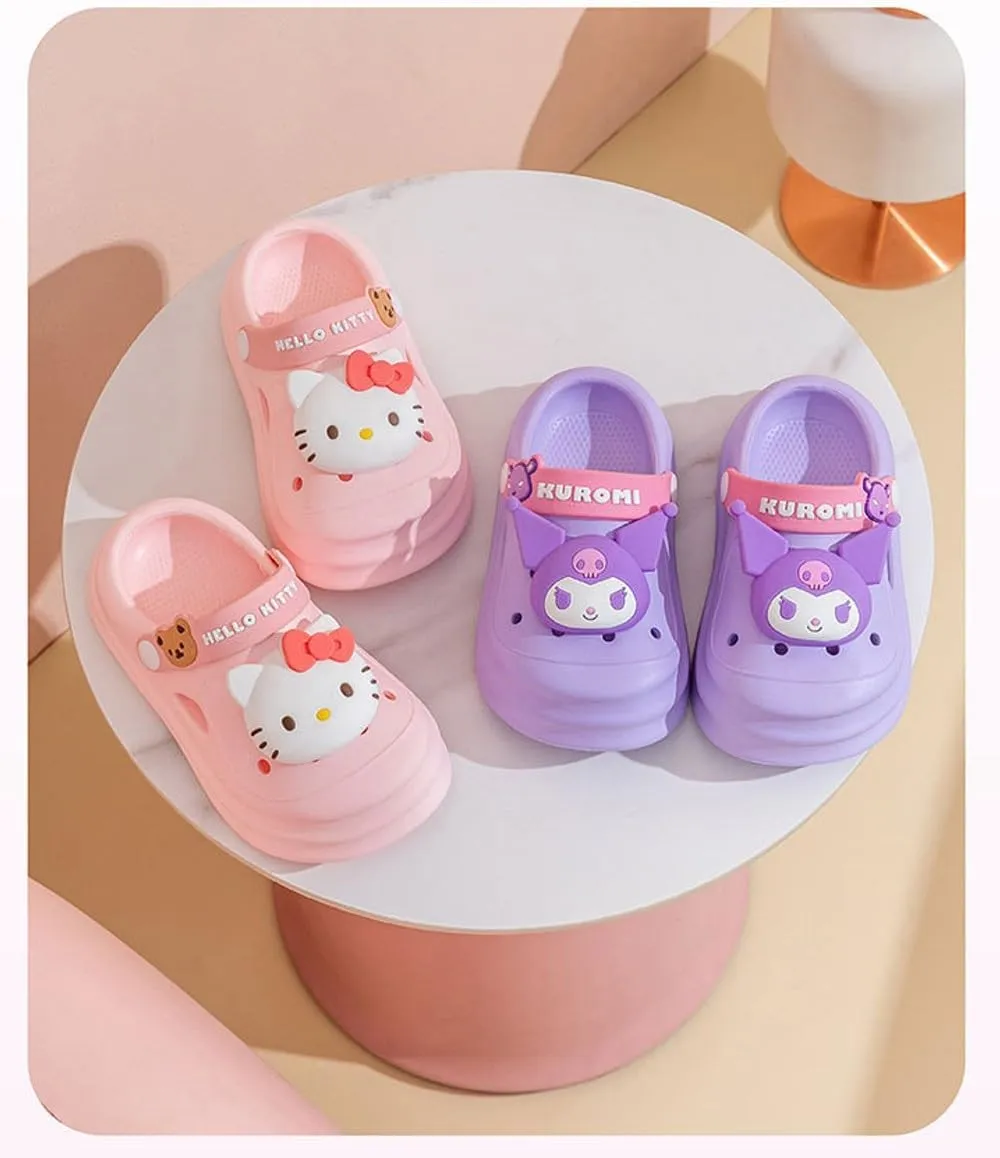 Kuromi Clogs Slip on Water Shoes Casual Summer for Toddlers Kids Children