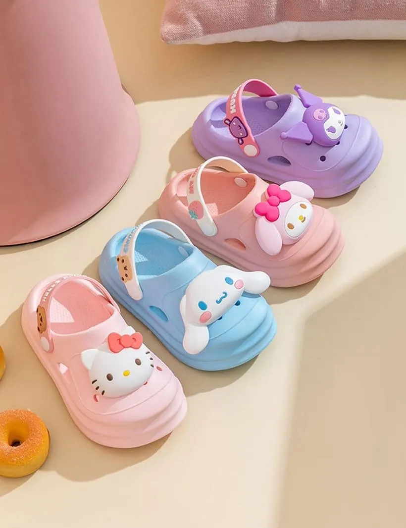 Kuromi Clogs Slip on Water Shoes Casual Summer for Toddlers Kids Children