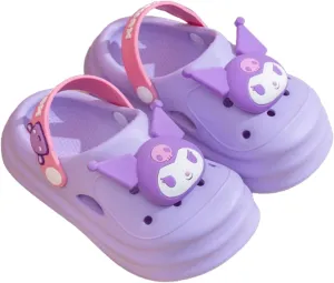 Kuromi Clogs Slip on Water Shoes Casual Summer for Toddlers Kids Children